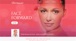 Desktop Screenshot of dermacareoflj.com